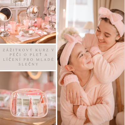 Zážitkový kurz v péči o pleť  a líčení pro mladé slečny