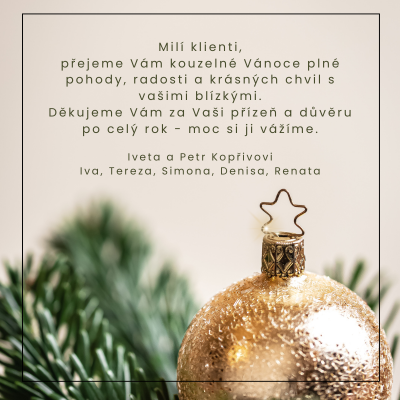 Krásné Vánoce a šťasný nový rok !